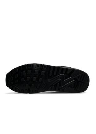 Чоловічі кросівки nike air max 90 surplus new black white8 фото