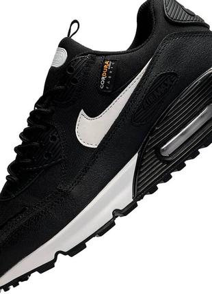 Кроссовки мужские nike air max 90 surplus new black white6 фото