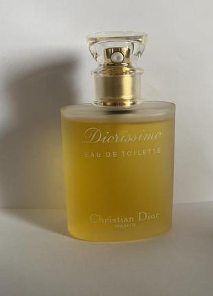 Christian dior diorissimo edt 50мл винтаж