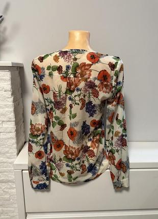 Блузка в квітковий принт7 фото
