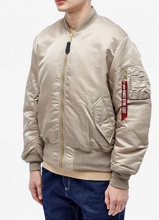 Alpha industries ma-1 bomber (мужская утепленная куртка бомбер альфа )1 фото