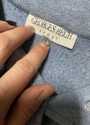 Флисовая куртка - рубашка верхняя рубашка премиум бренда george rech3 фото