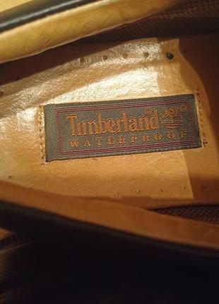 Кожаные туфли timberland waterproof3 фото