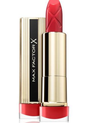 Увлажняющая помада для губ max factor colour elixir moisture lipstick