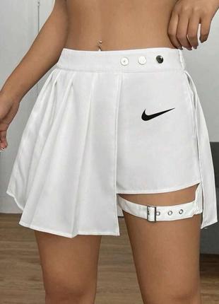 Женская юбка-шорты тенниска6 фото