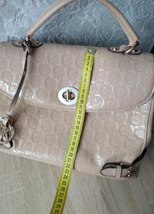 Сумка бежева michael kors 7