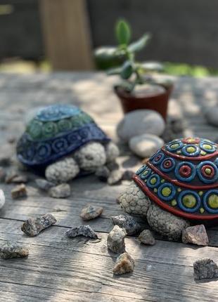 Керамический сувенир черепаха1 фото