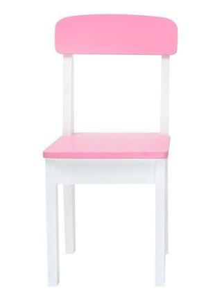 Комплект столик и стульчик в детскую, деревянный4 фото