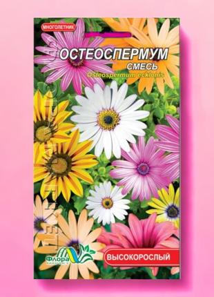 Остеоспермум суміш, багаторічна рослина висотою 30-45 см, насіння квіти 0.1 г