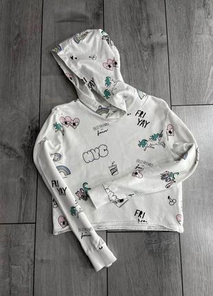 Хлопковое худи h&amp;m