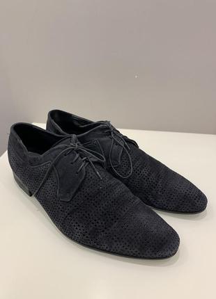 Туфли замшевые baldinini, оригинал