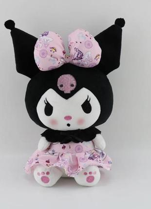 Мягкая игрушка куроми хелло китти kuromi, 25 см, новые