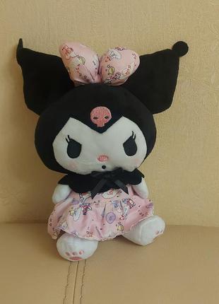 Мягкая игрушка куроми хелло китти kuromi, 25 см, новые2 фото