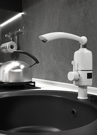 Проточний водонагрівач kroner krm volt - cw092 з дисплеєм