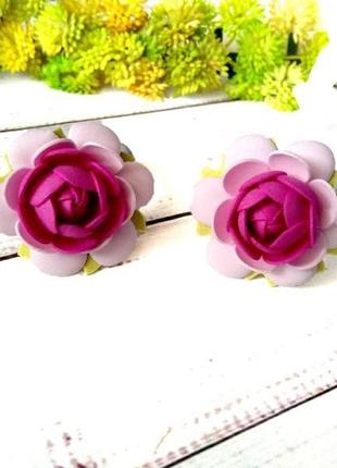 Резинки для косичек, резинки с цветочками из фоамирана3 фото