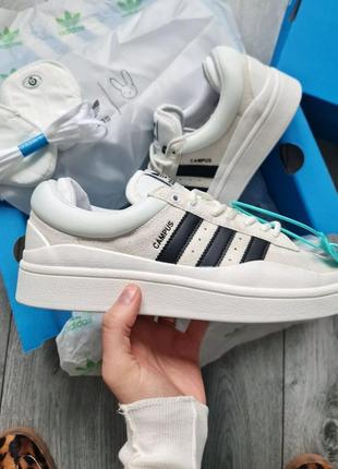 Жіночі кросівки adidas campus bad bunny3 фото