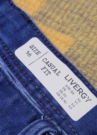 Джинсові чоловічі шорти, розмір eur 58,бренду  livergy7 фото