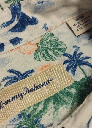 Гавайская пляжная/повседневная рубашка с коротким рукавом tommy bahama/pacific legend/hang...