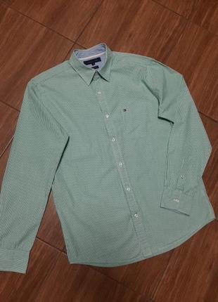 Сорочка в смужку hilfiger