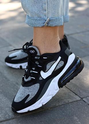 Nike air max 270 react 🍏 стильні жіночі чоловічі кросівки найк