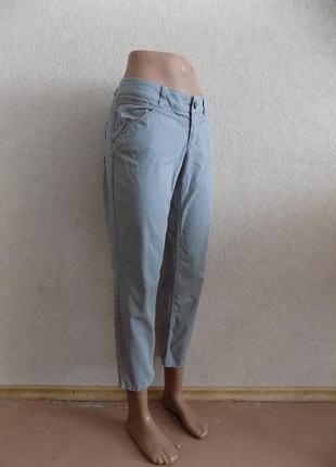 Укорочені джинси скінні капрі бриджі сірі фірмові esprit розмір 46