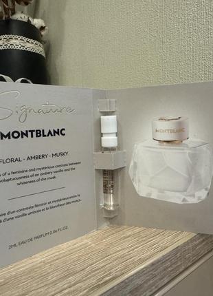Montblanc signature парфумована вода1 фото