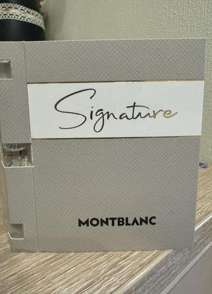 Montblanc signature парфумована вода3 фото