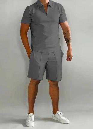 Костюм с шортами мужской комплект2 фото