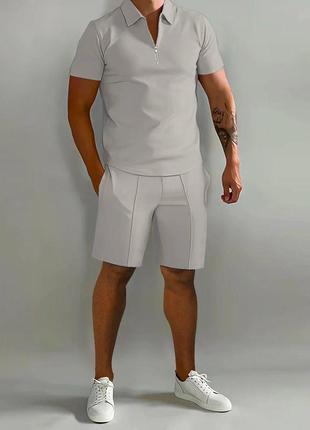 Костюм с шортами мужской комплект3 фото