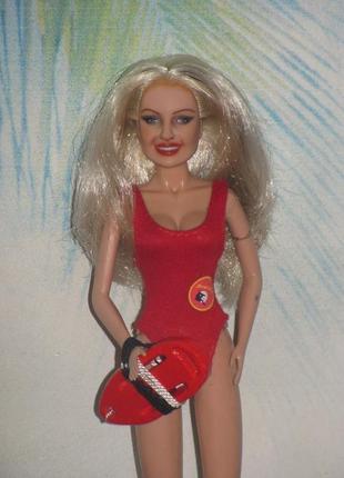 Портретная кукла спасательница малибу - несравненная памела, ооак4 фото