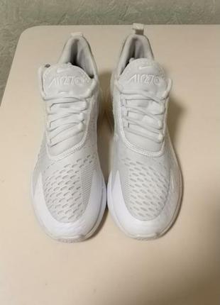 Nike air max 270 white оригинальные кросовки3 фото