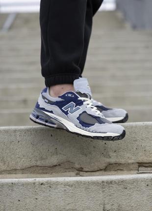 New balance 2002r light blue3 фото