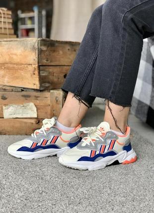 Чоловічі кросівки adidas ozweego white multi