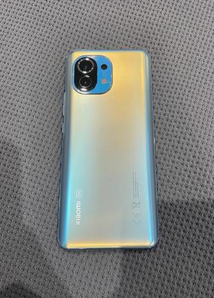 Продам xiaomi mi 11 horizon blue  256 гб, 5g, вживаний.3 фото