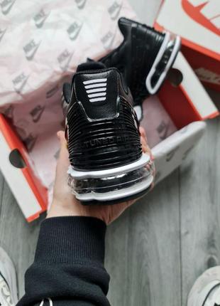 Мужские кроссовки nike air max plus tn black/white6 фото