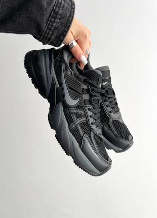 Кроссовки nike v2k runtek black1 фото