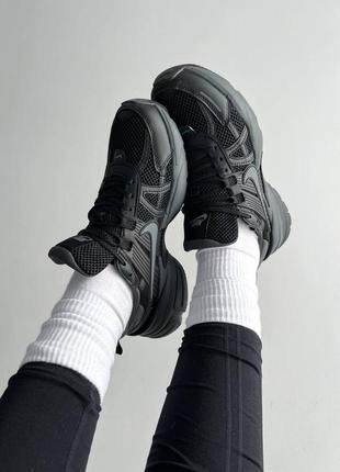 Кроссовки nike v2k runtek black7 фото