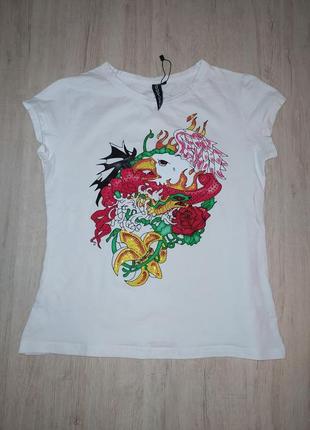 Футболка со стразами