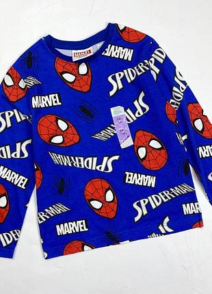 Новая коттоновая пижамка marvel 128см/7-8р primark