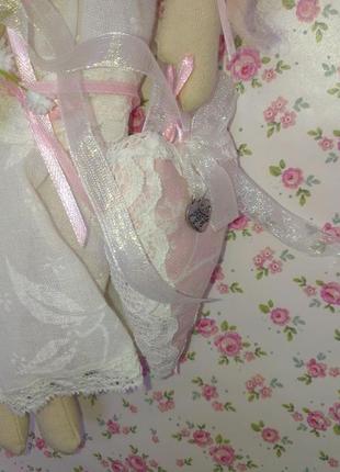 Ангел щастя софія - текстильна лялька3 фото