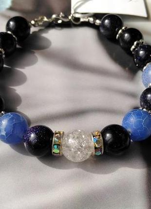 Браслет из камней "тайны вселенной"