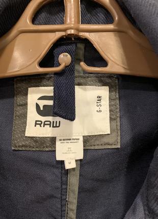 Куртка джинсова, тканинна, тренч, вітровка g star raw4 фото