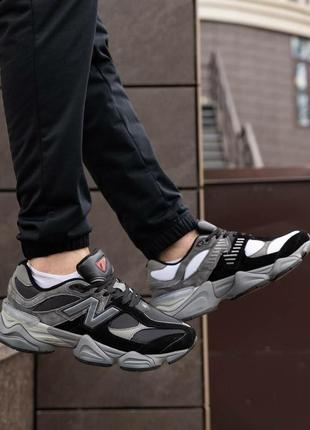 Чоловічі кросівки new balance 9060 black grey8 фото