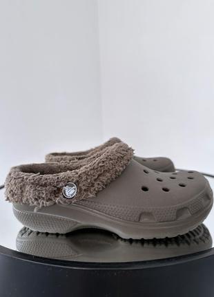 Теплые мягкие качественные сабошки crocs