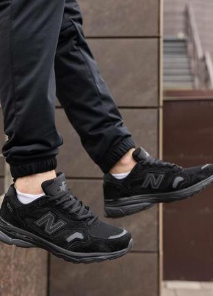 Мужские кроссовки new balance 920 triple black5 фото