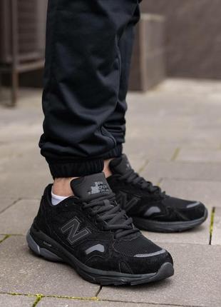 Мужские кроссовки new balance 920 triple black7 фото