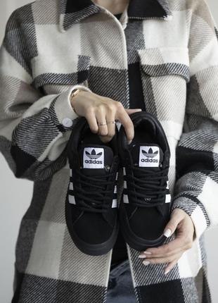 Adidas campus x bad bunny black8 фото