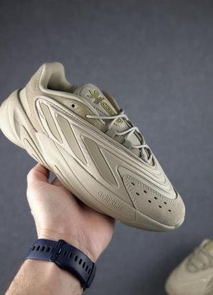 Мужские кроссовки adidas ozelia beige адидас озелия бежевого цвета