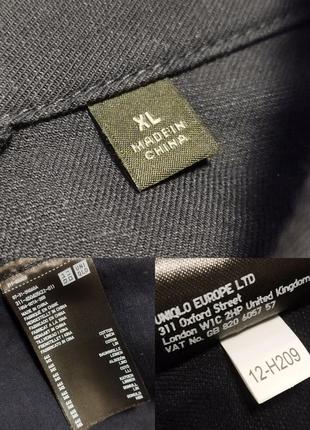 Котонова куртка-сорочка, овершувач workwear uniqlo10 фото