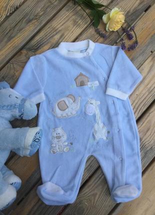 Теплый человечек слип  на малыша